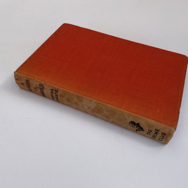 agatha christie a murder is announced first ed3