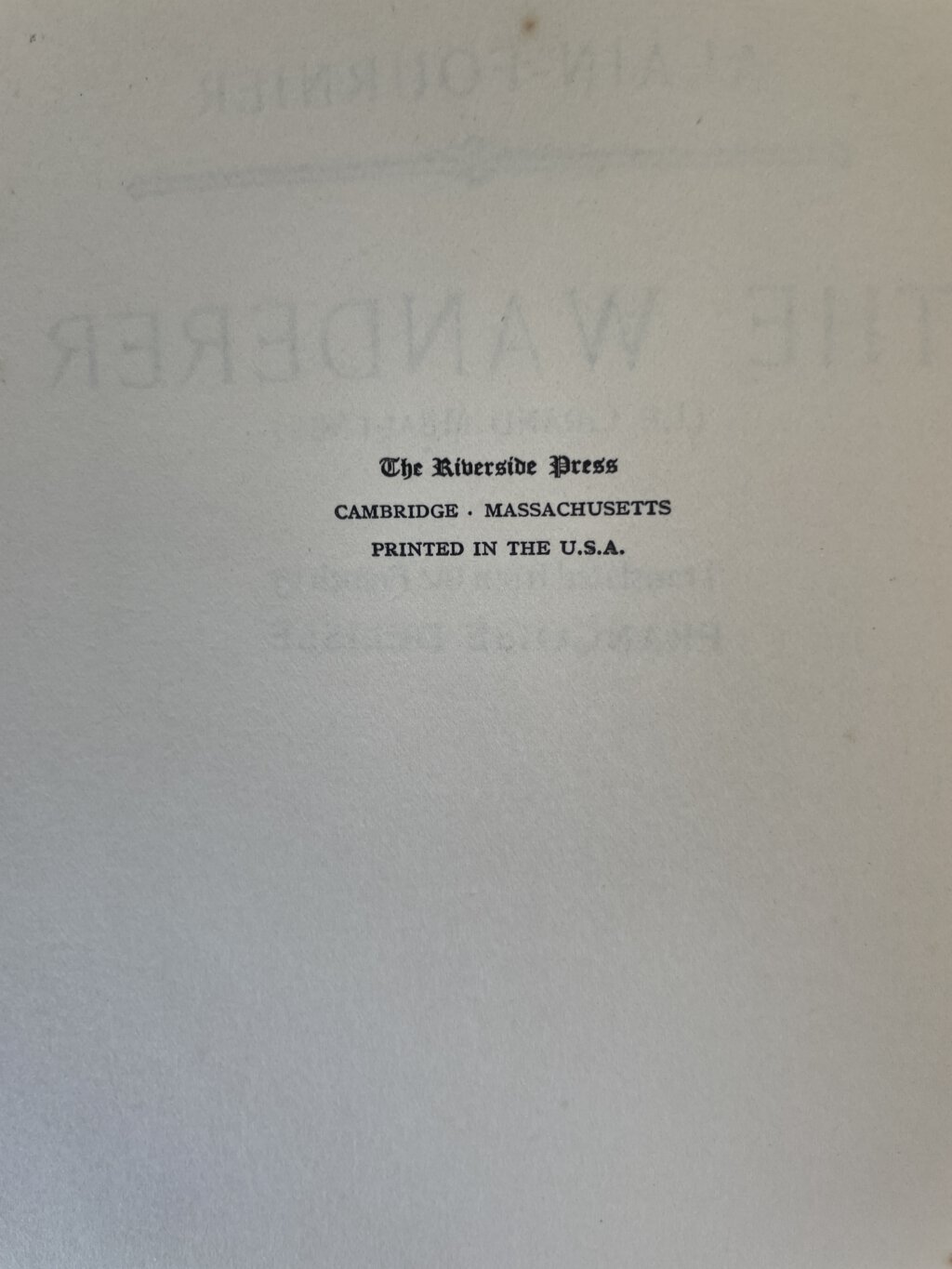 alain fournier the wanderer first edition3