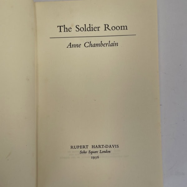 anne chamberlain the soldier room first edition2