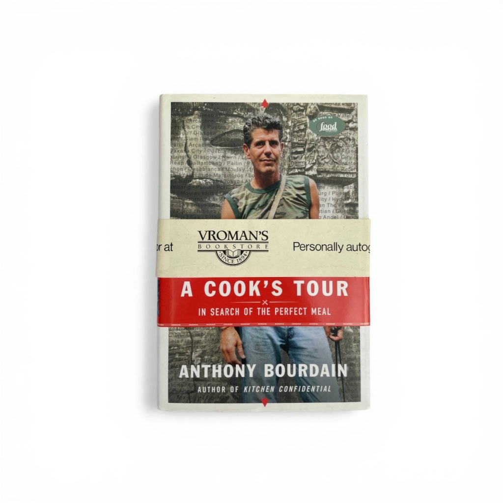 anthony bourdain a cooks tour signed first 1