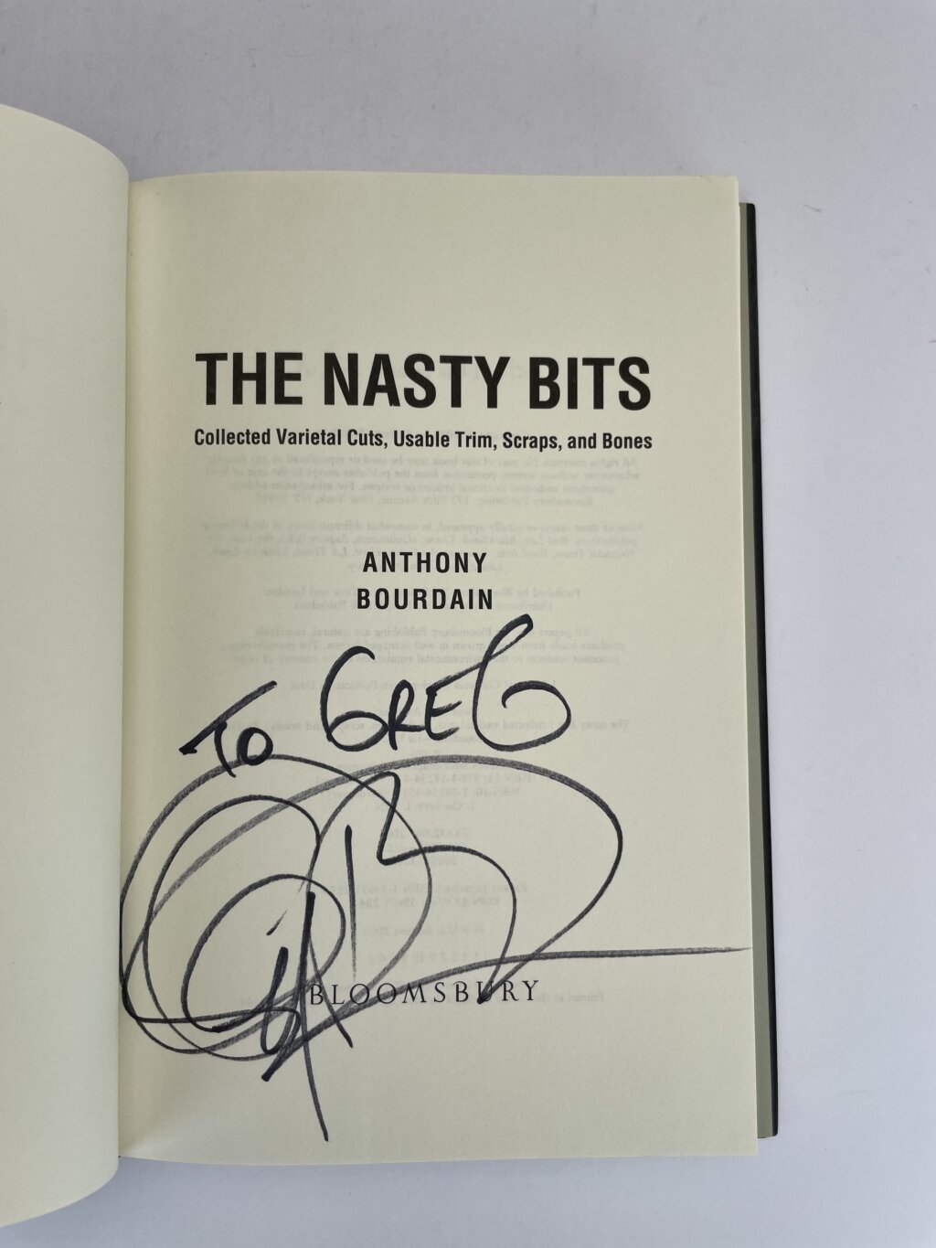 anthony bourdain the nasty bits signed first edition2