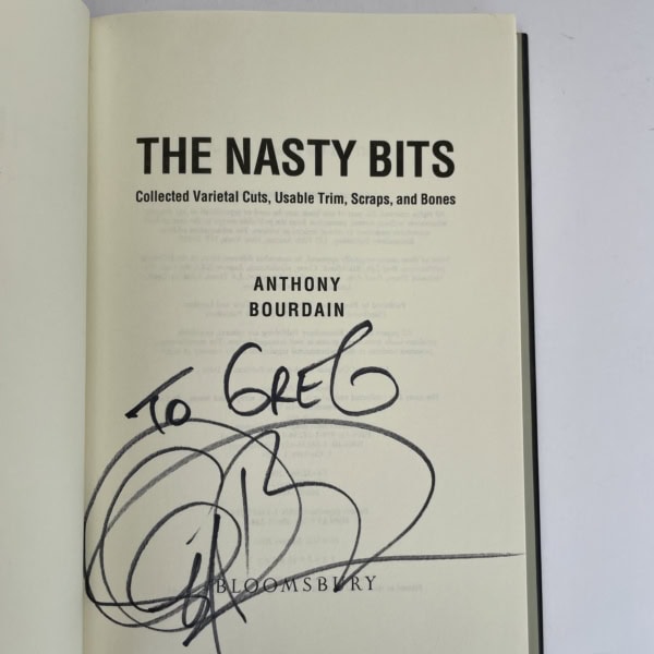anthony bourdain the nasty bits signed first edition2