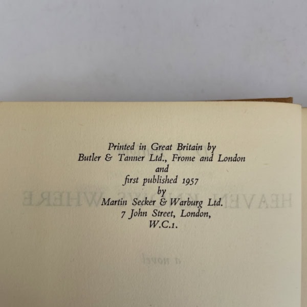 dj enright heaven knows where first edition2