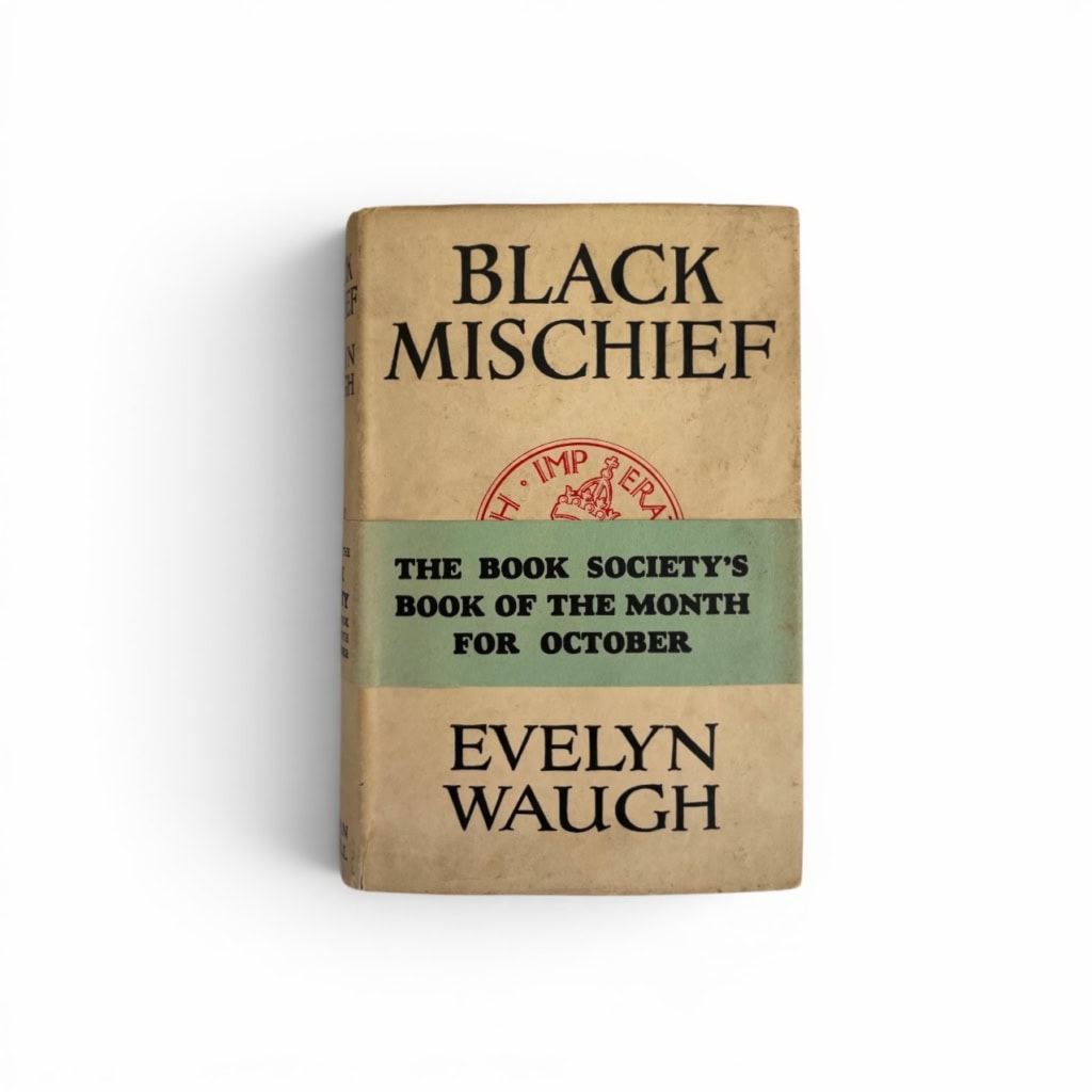 evelyn waugh black mischief with band first 1
