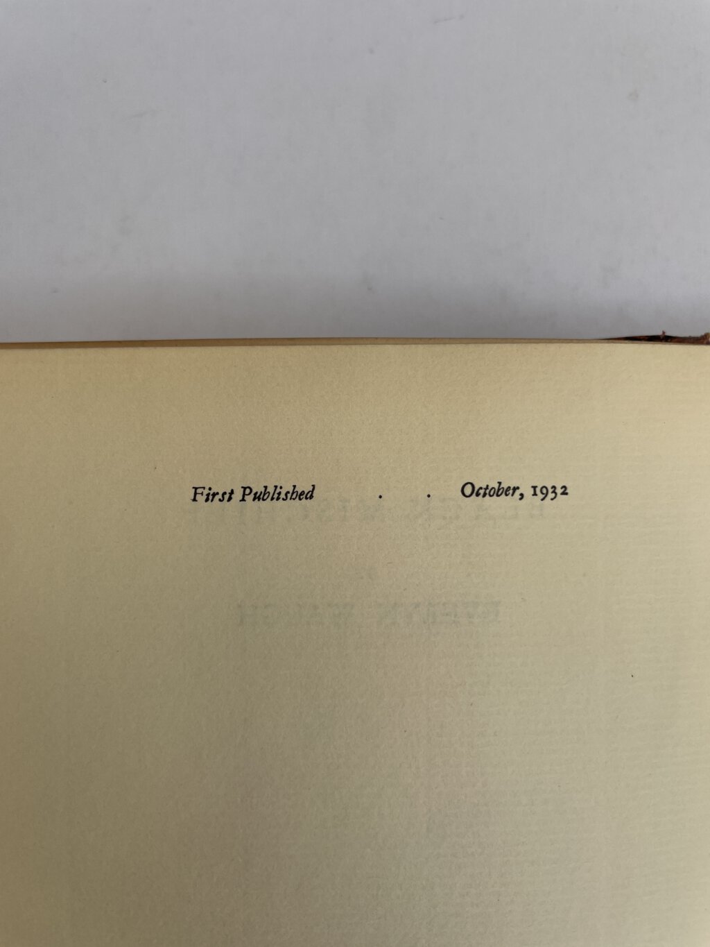 evelyn waugh black mischief with band first 3