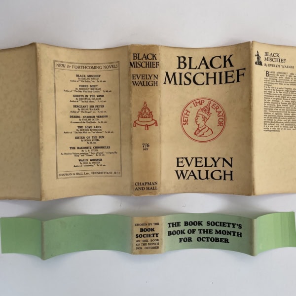 evelyn waugh black mischief with band first 5