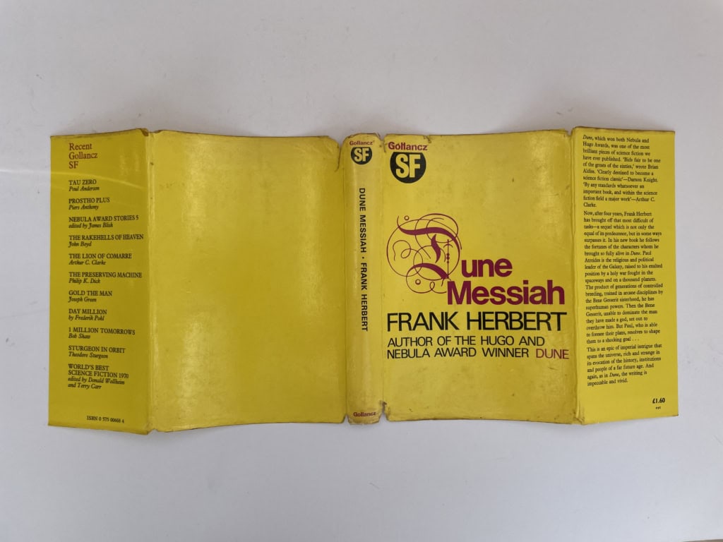 frank herbert dune messiah first edition4