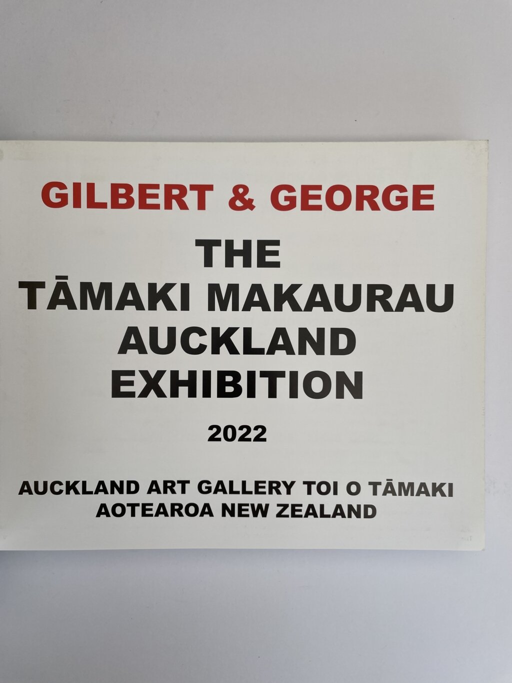 gilbert and gerorge the tamaki makaurau 3