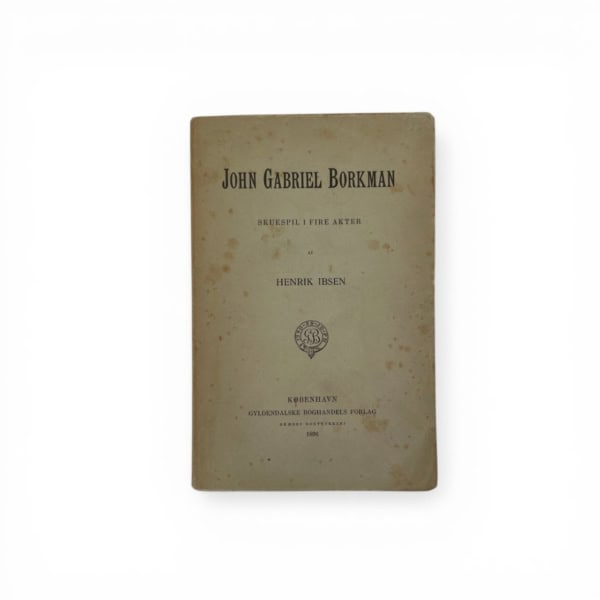 henrik ibsen john gabriel borkman first edition1