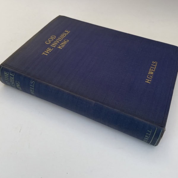 hg wells god the invisible king first edition3