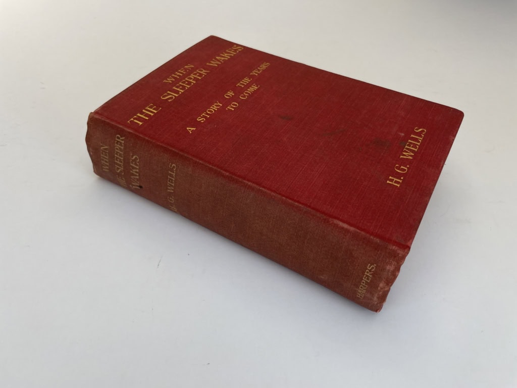 hg wells when the sleeper wakes first edition4