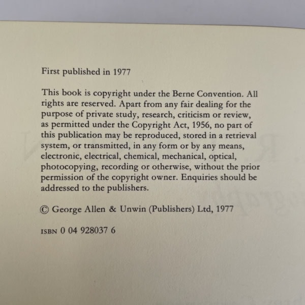 humphrey carpenter jrr tolkien a biography first 2