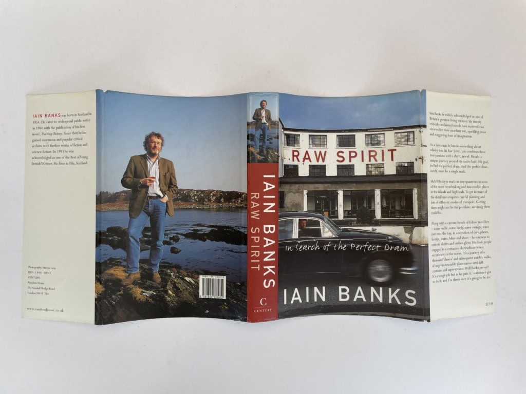 iain banks raw spirit signed first edition5