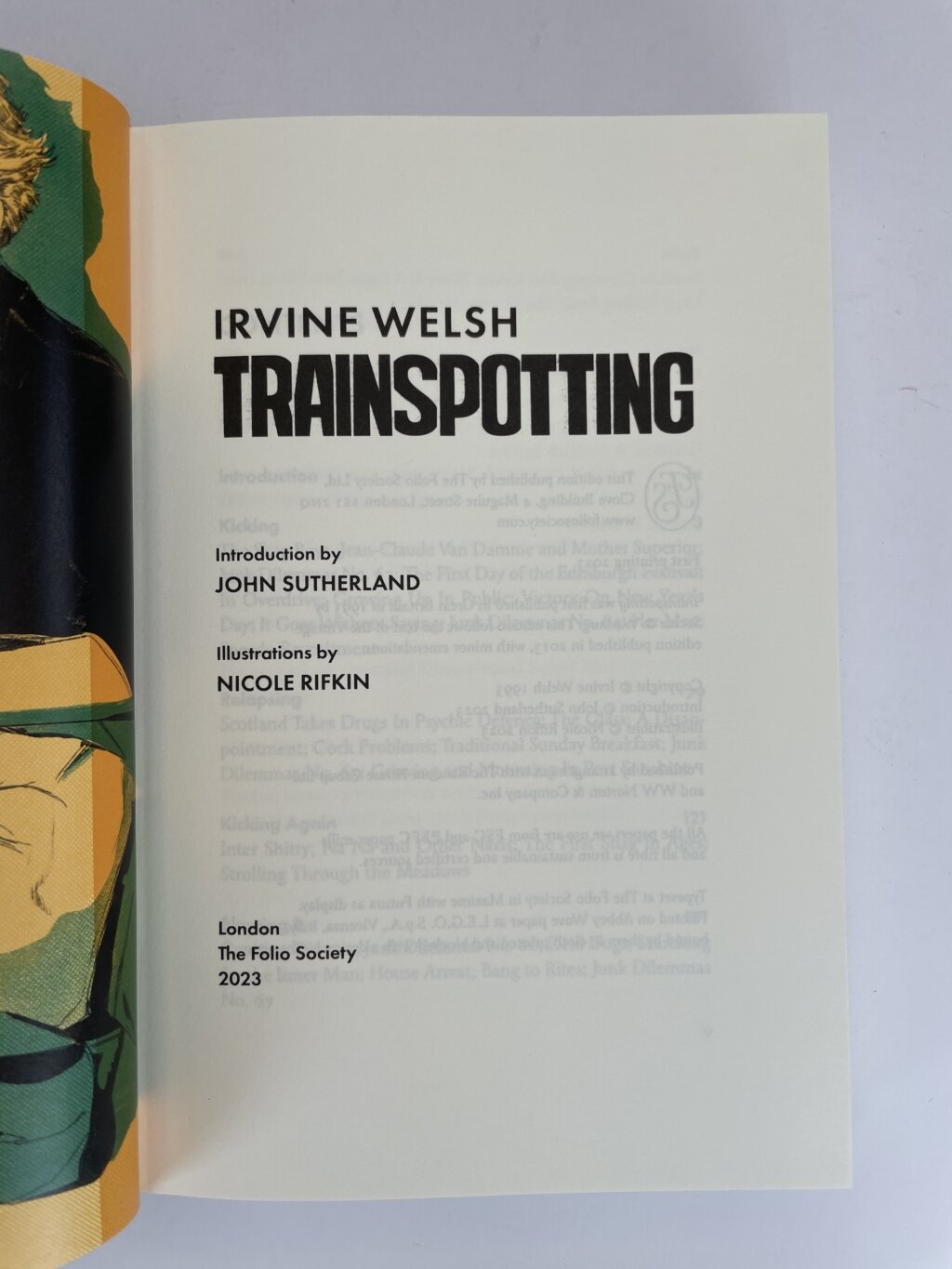irvine welsh trainspotting first folio2