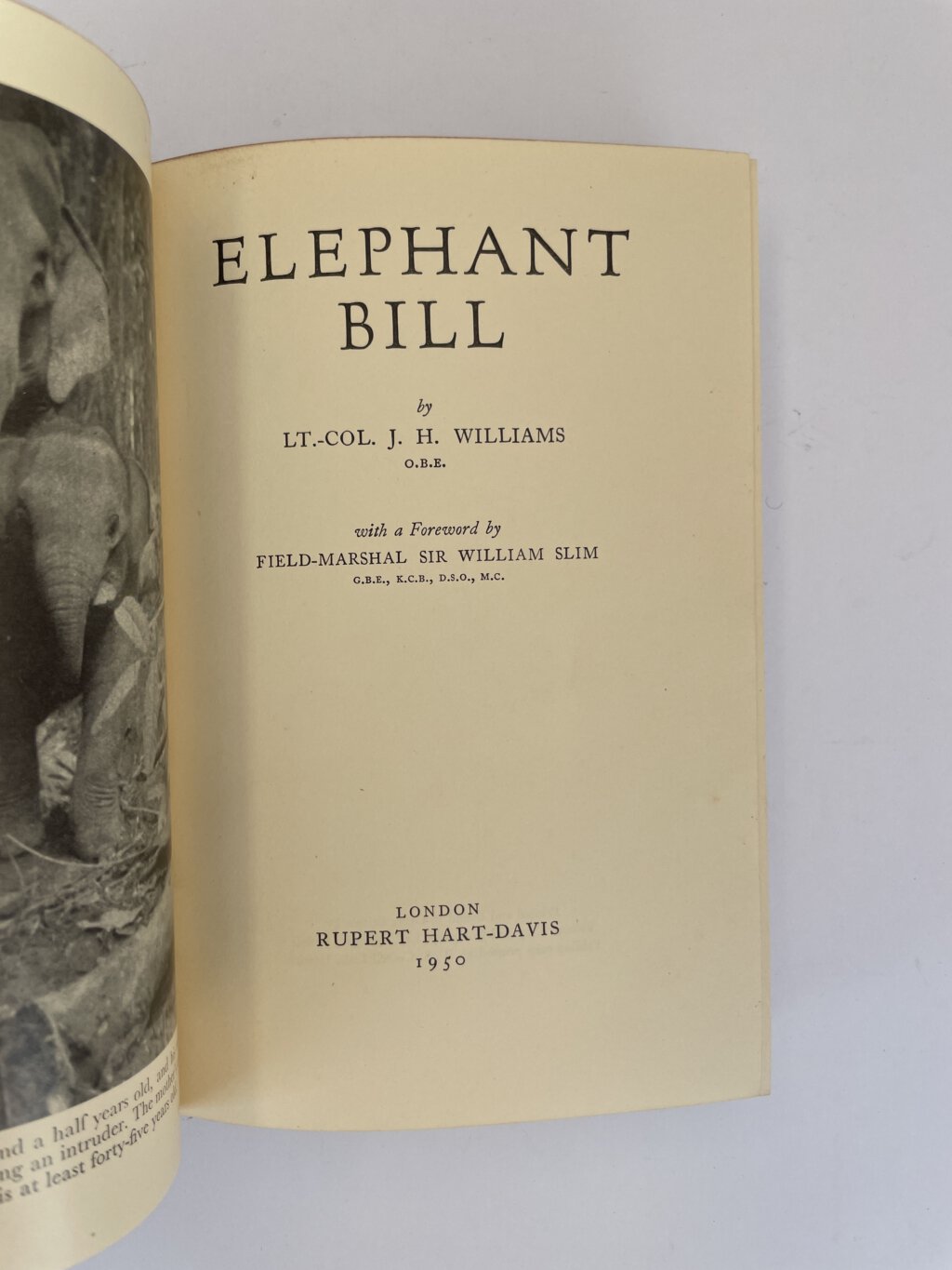 jh williams elephant bill first edition2