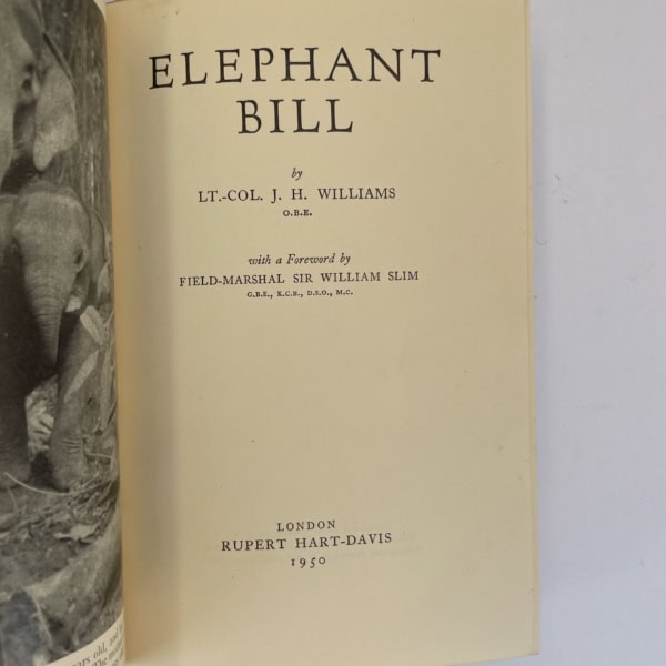 jh williams elephant bill first edition2