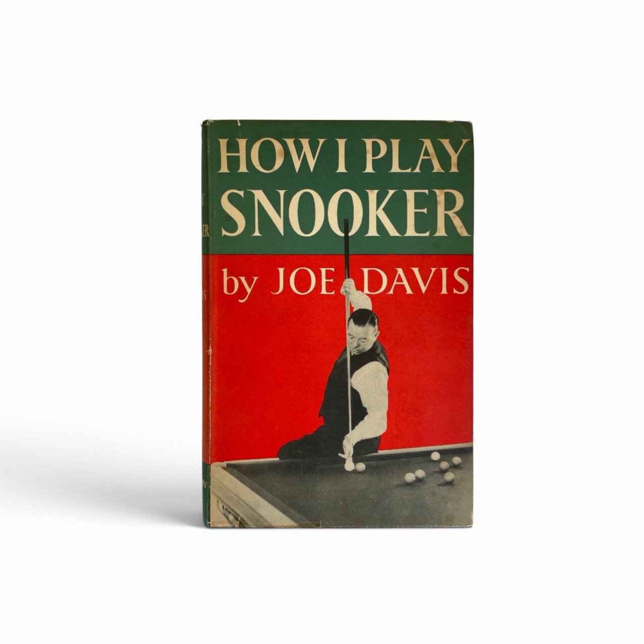 joe davis how i play snooker signed first1