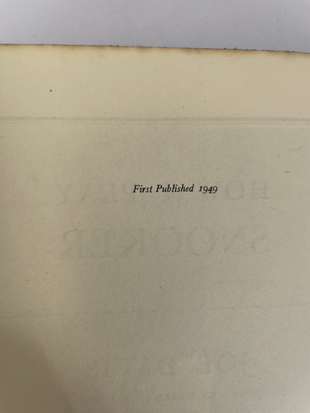 joe davis how i play snooker signed first3