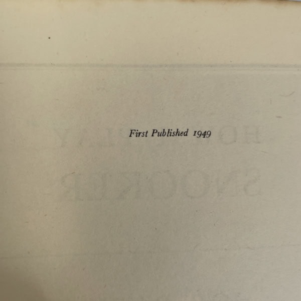 joe davis how i play snooker signed first3