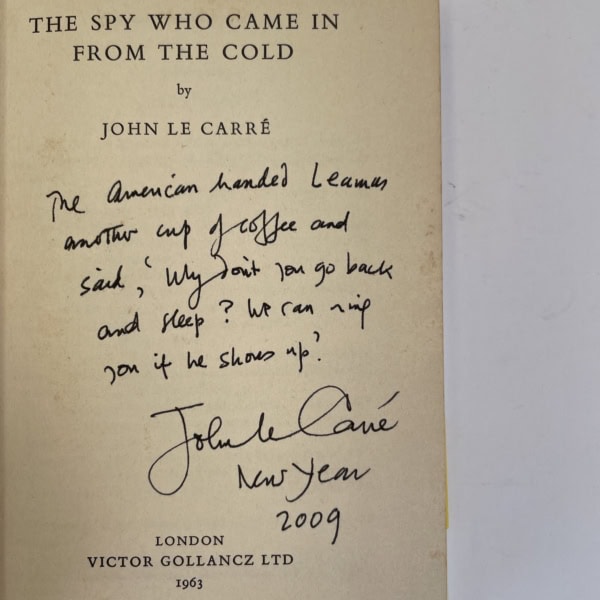 john le carre tswciftc signed with band slipcase 2