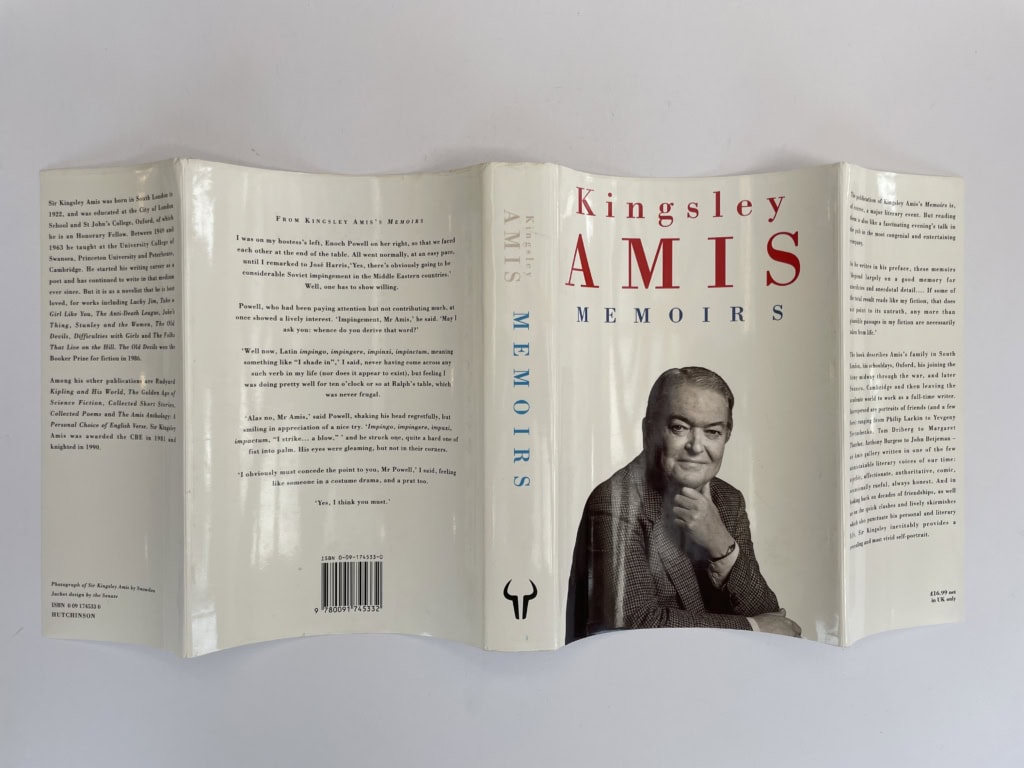 kingsley amis memoirs first ed4