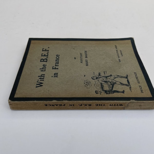 mary booth with the BEF in france first ed3