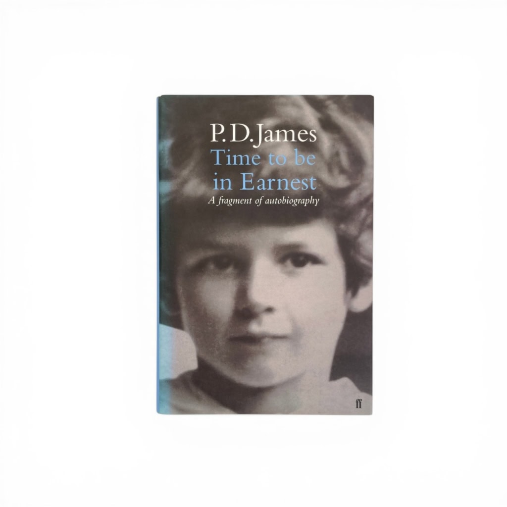pd james time to be in ernest first edition1