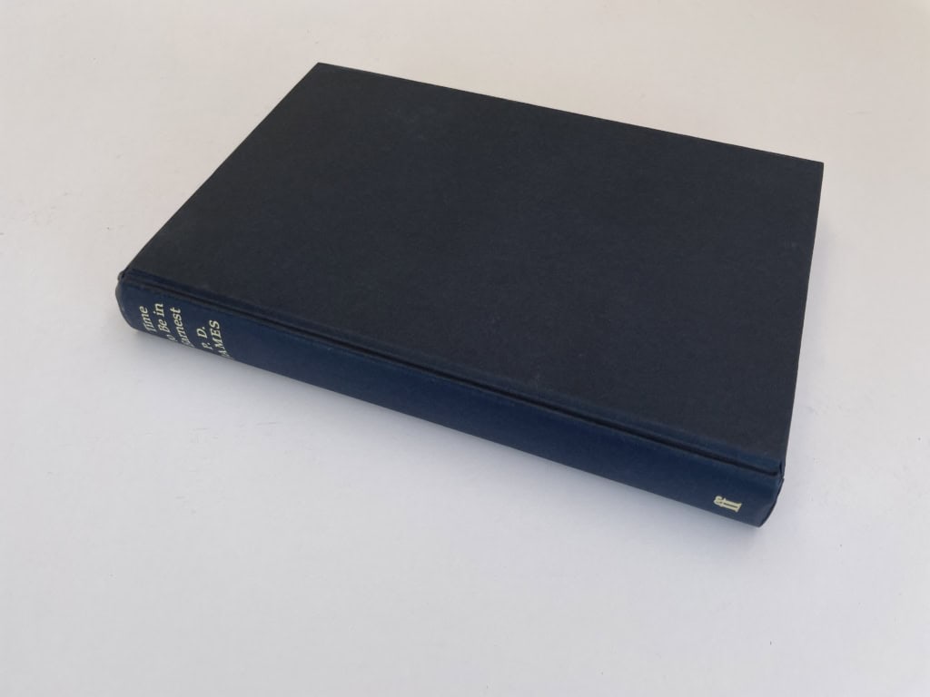 pd james time to be in ernest first edition3