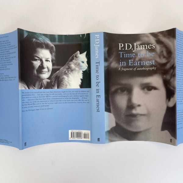 pd james time to be in ernest first edition4
