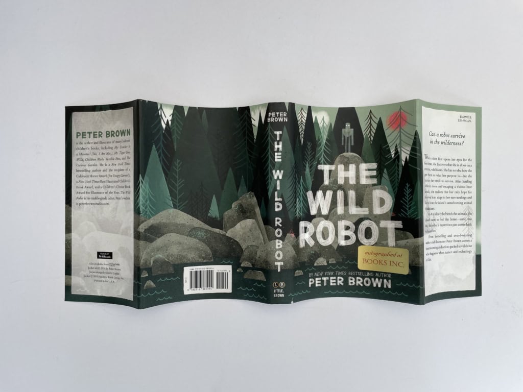 peter brown the wild robot signed first ed5