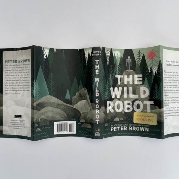 peter brown the wild robot signed first ed5