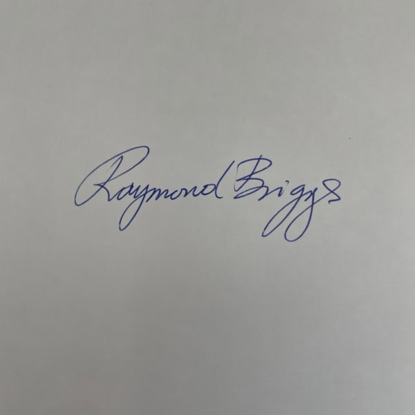 raymond briggs fungus the bogeyman signed first ed2