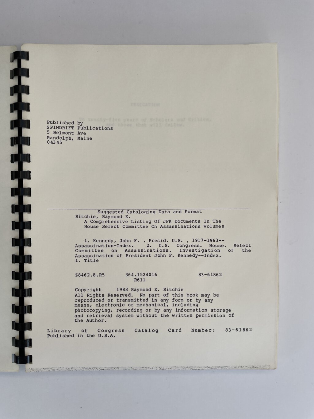 raymond e richie jfk documents signed3