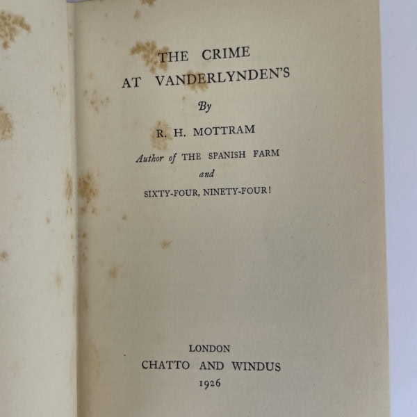 rh mottram the spanish farm trilogy firsts4