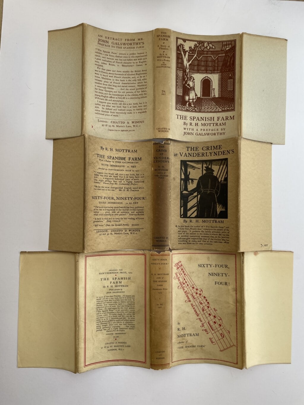 rh mottram the spanish farm trilogy firsts6