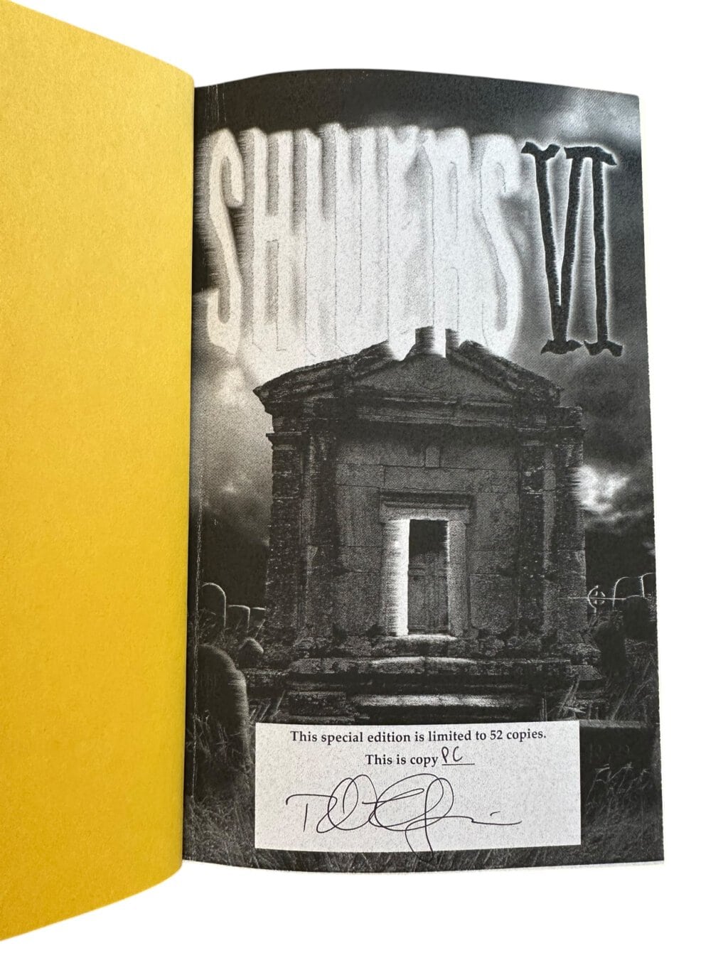 richard chizmar shivers vi signed first2