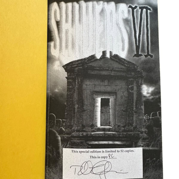 richard chizmar shivers vi signed first2