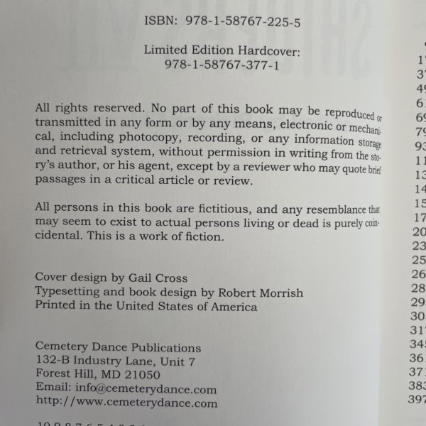 richard chizmar shivers vii first ed2