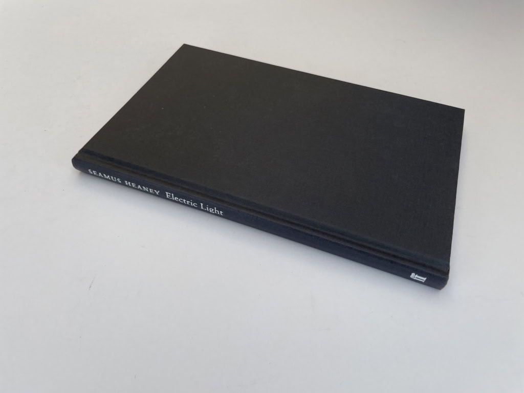 seamus heaney electric light signed first 4