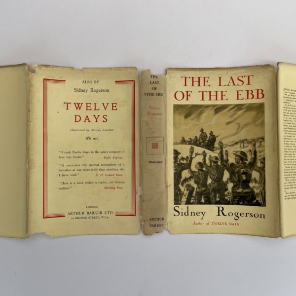 sidney rogerson the last of the ebb first edition5