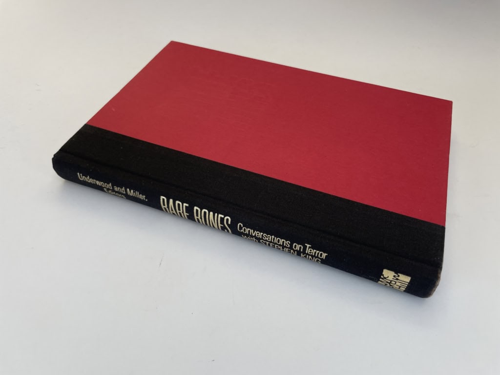 stephen king bare bones signed us first 4