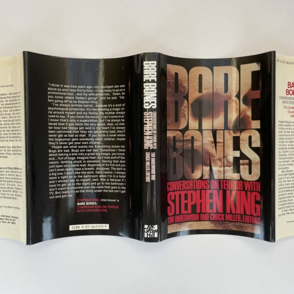 stephen king bare bones signed us first 5