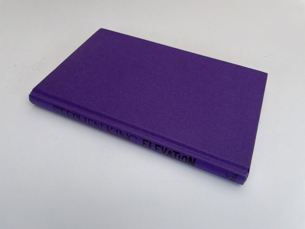 stephen king elevation first collectors ed3