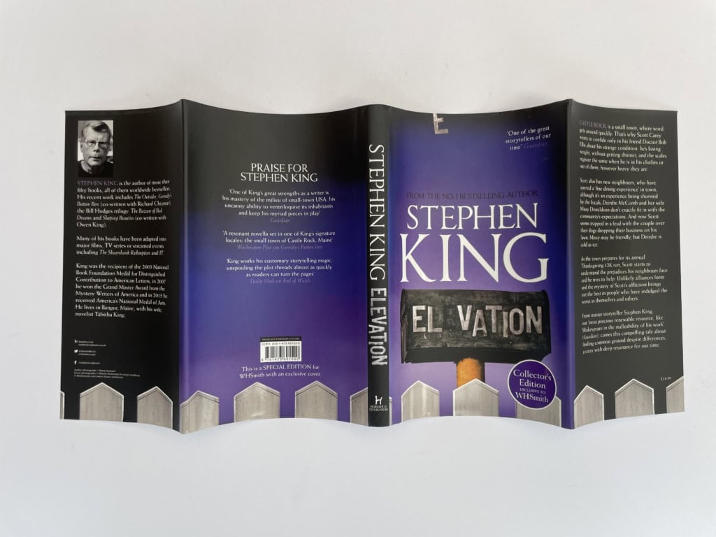stephen king elevation first collectors ed4