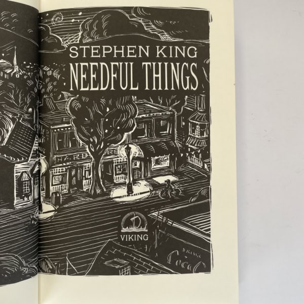stephen king needful things signed us first 3