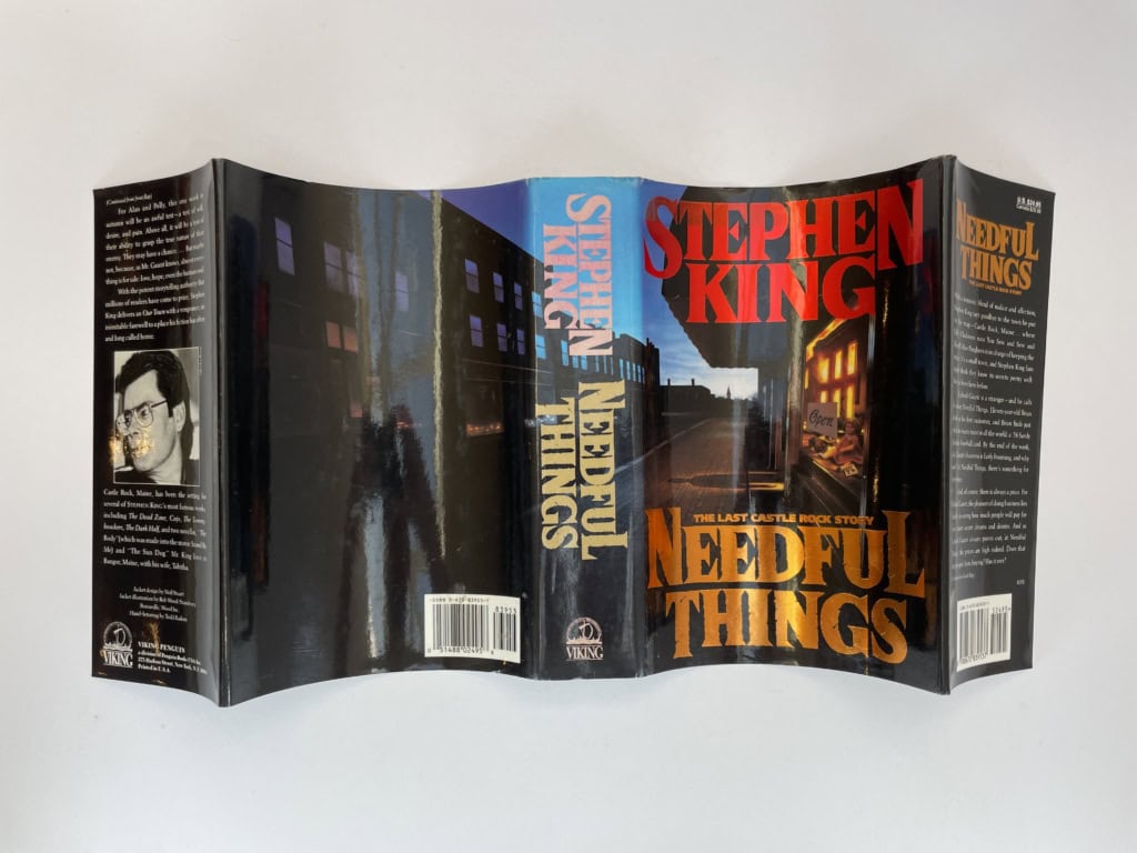 stephen king needful things signed us first 6