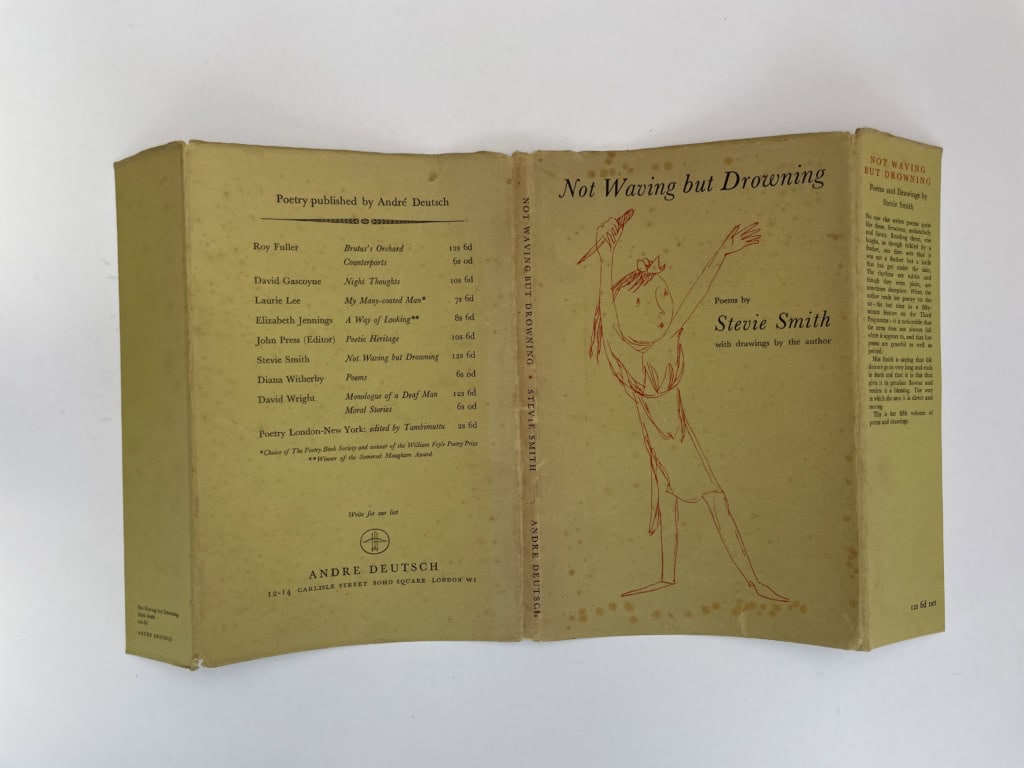 stevie smith not waving but drowning first edition4 Copy