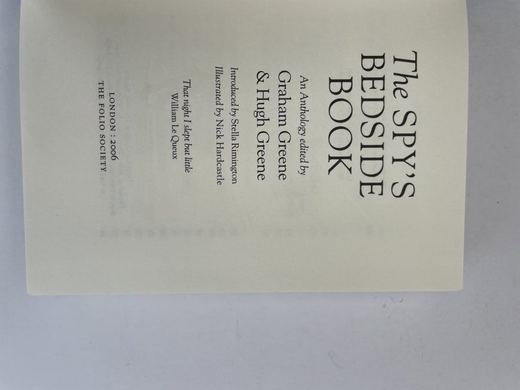 the spys bedside book first folio 3