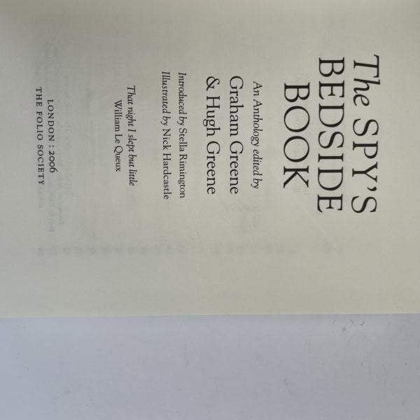 the spys bedside book first folio 3