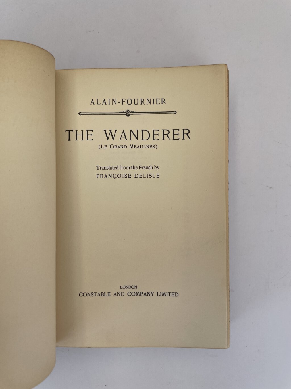 the wanderer first edition2